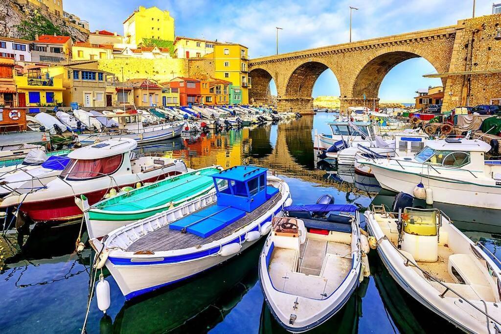 Une Calanque Au Coeur De La Ville Marseille Exteriér fotografie